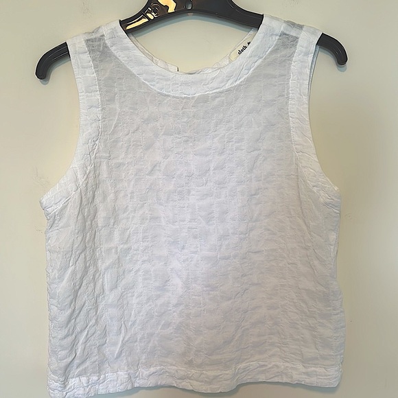 Cloth &Stone by Anthropologie Cropped Tie Back Top - Picture 2 of 4